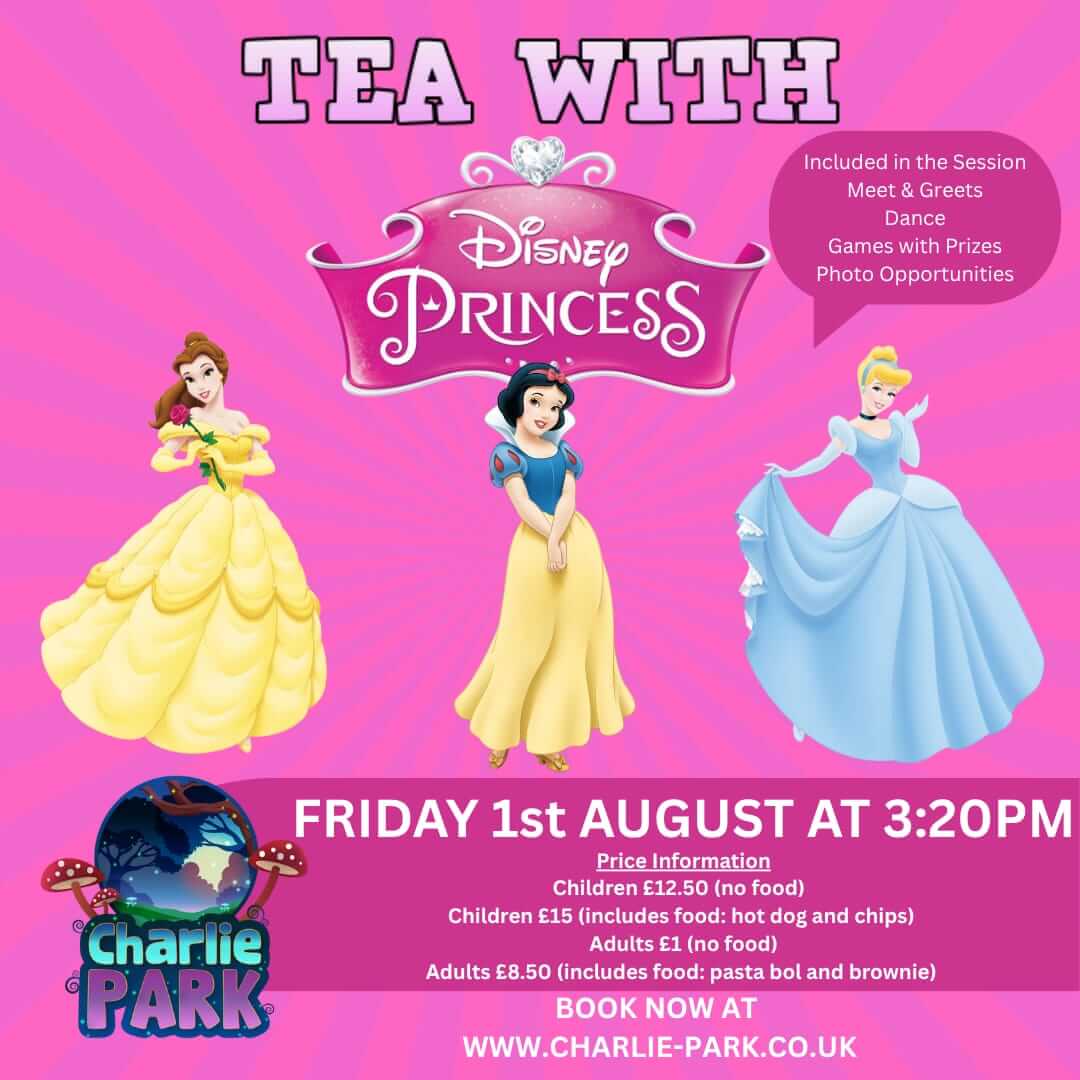 Poster for Tea with Disney Princesses