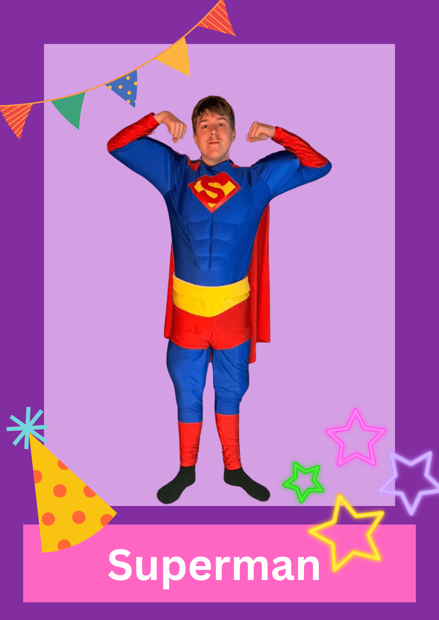 Charlie Park Atherton mascot 'Superman'